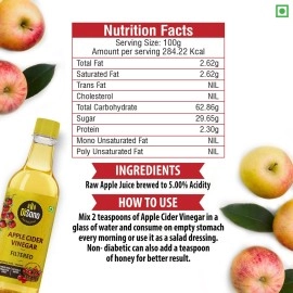 Disano Apple Cider Filtered Vinegar-500ML Plastic Bottle