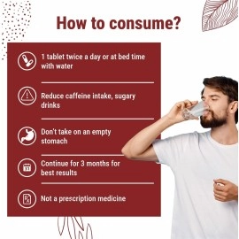 Cureveda Herbal Heart Hugs - For Healthy Heart Cardiac Wellness Cholesterol control - 60 Tablets