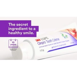 Clinpro 3M Tooth Creme 0.21% NaF Anticavity Toothpaste - 114g (Vanilla Mint)