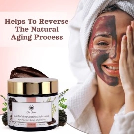 Seer Secrets Face Mask : High Mountain Shilajit & Fulvic Acid Age Defying Contouring Masque Detox, Restore, Balance40 gms
