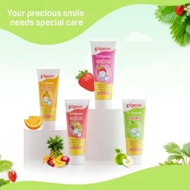 Pigeon Children Toothpaste, Apple, 45g