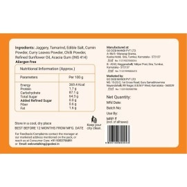 GO DESi Imli Pop Tamarind & Jaggery Candy| (50 Piece) | Tangy Imli | Imli Candy | Lollipop | Digestive Candy |, 450 gm