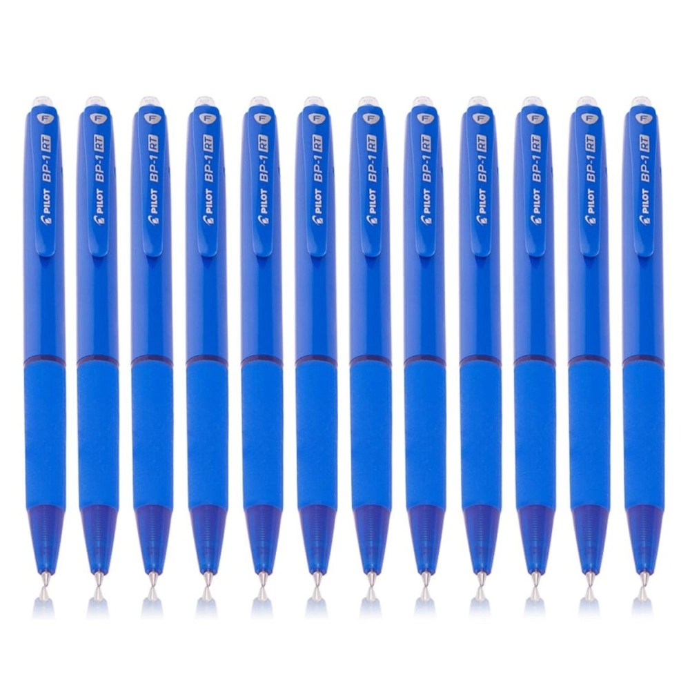 Pilot 1729 BP1RT Ball Pen - Pack of 12 (Blue)