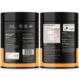 MyFitFuel Citrulline Malate (1500 mg) 120 Capsules