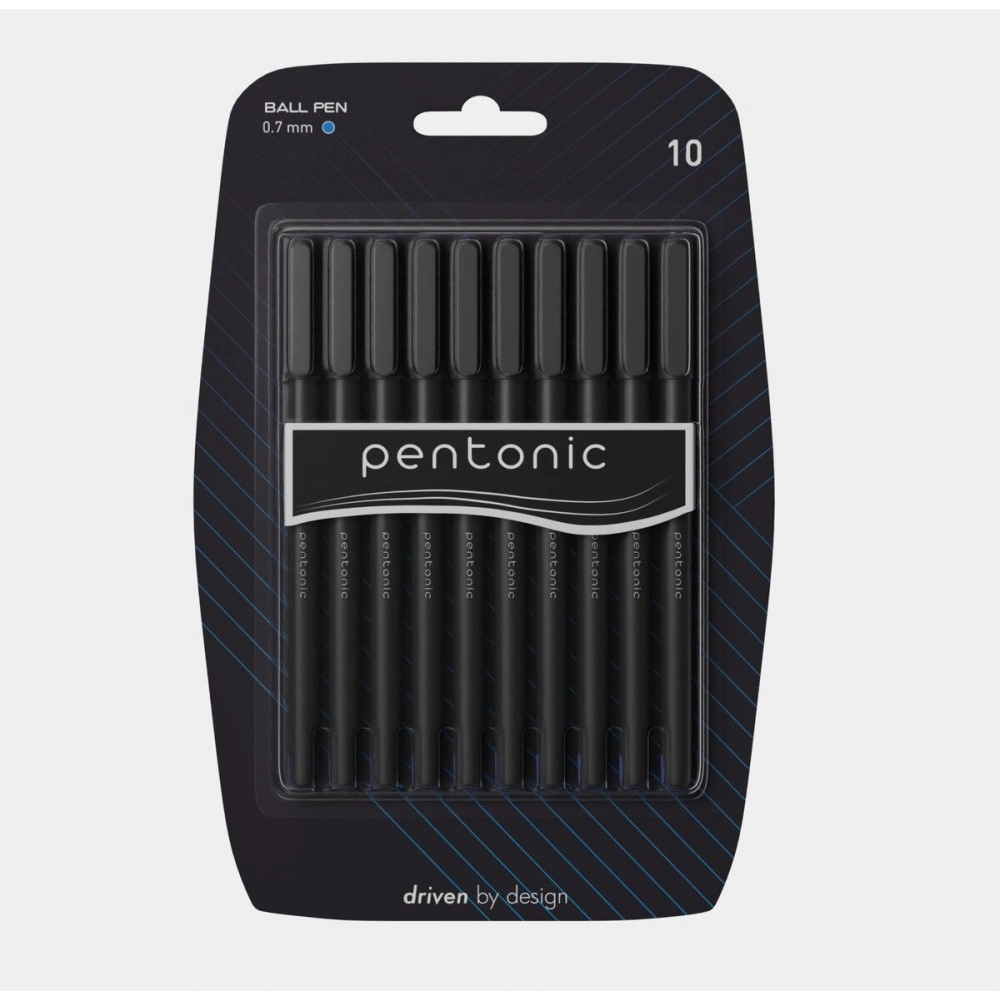 Pentonic Linc Ball Point Pen - Pack of 10 (Blue)