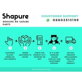 SHAPURE RO Pre Filter Bowl Opening Key Spanner for Water Purifier (Black, Standard)