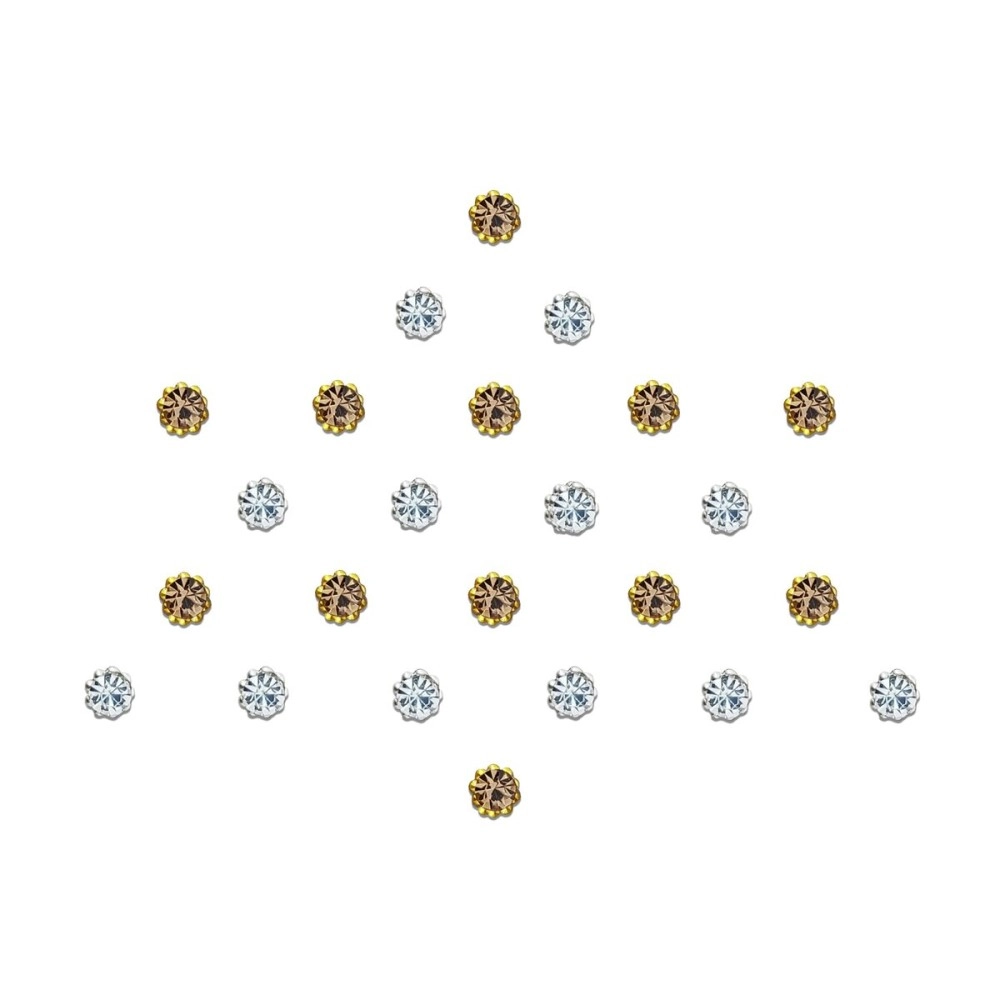 Comet Busters Diamond Collection Gold Silver Bindi
