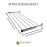 Synergy - (5 Pipe x 4 Feet - Heavy Duty Stainless Steel Foldable Wall Mounted Cloth Dryer/Clothes Drying Stand [SY-GL3]