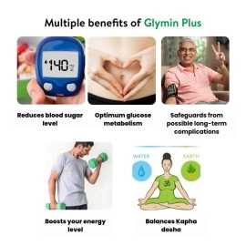 Kerala Ayurveda Glymin Plus Tablet - 100 Count