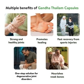 Kerala Ayurveda Gandha Thailam Capsule - 100 Count