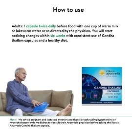 Kerala Ayurveda Gandha Thailam Capsule - 100 Count