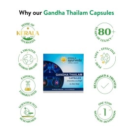Kerala Ayurveda Gandha Thailam Capsule - 100 Count