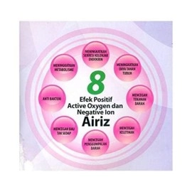 Airiz Active Oxygen & Negative Ion Soft-Cotton Sanitary Pads For Night Use Pack Of 2 (16Pieces)