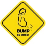 Billy Bum Baby On Board Background Baby Journey Windows Sticker (Bump on Board)