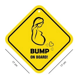 Billy Bum Baby On Board Background Baby Journey Windows Sticker (Bump on Board)