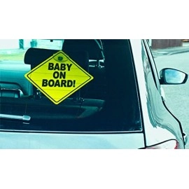 Billy Bum Baby On Board Background Baby Journey Windows Sticker (Bump on Board)