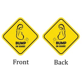 Billy Bum Baby On Board Background Baby Journey Windows Sticker (Bump on Board)