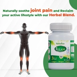 Rajasthan herbals Kusum Enterprises Dr Relaxi Herbal Capsules for Joints Pain and Arthritis, Pack of 2 (Each of 40 Cap)