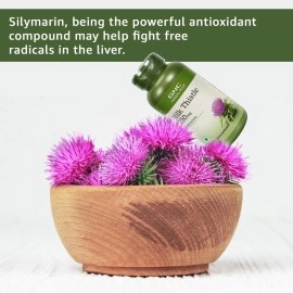 GNC Milk Thistle 250mg with 80% Silymarin | 90 Veg Capsules | Supports Liver Detox, Liver Health, Alcohol Protection, & Fatty Liver Care | Helps Remove Toxins & Boost Liver Function | USA Formulated