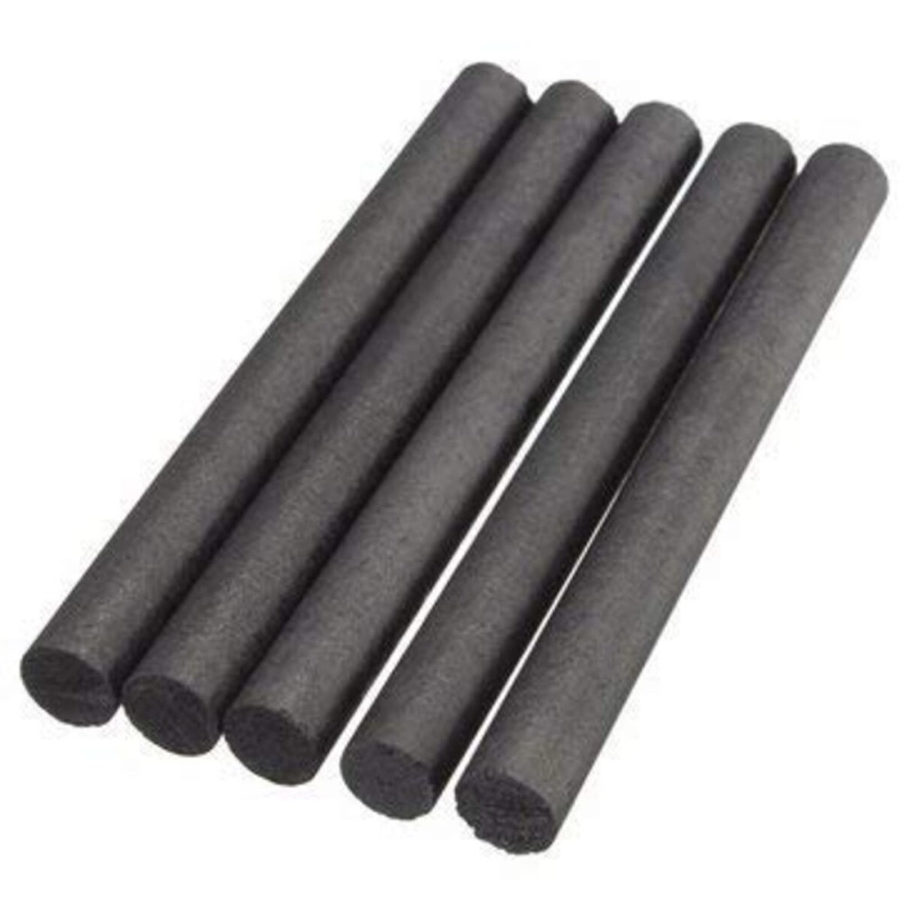 SWISSO 10 mm 99.99% Graphite Electrode Cylinder Rod Length 300 mm (5 Pieces)