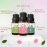 AIR-ROMA Aroma Diffuser Oil Combo of 6 (Lemon Grass Japanese Rose, Madurai Jasmine, Apple Spice, English Ocean and Ginger Lily) 60ml for Home, Candle, Office