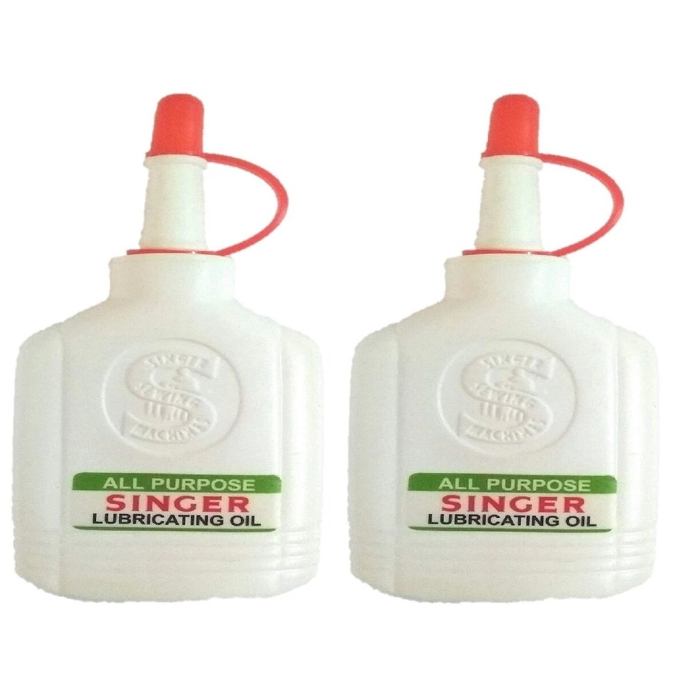Singer Sewing Machine lubricating Oil Pack of 2-50 ml Each.