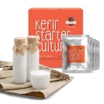 Cultures To Love Zoh Probiotics - Milk Kefir Starter Culture | 55-60 Strains | Pack Of 5 | Make Upto 100 Litres | Liquid, Coconut Flavour