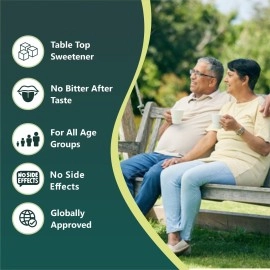 Zindagi Stevia Powder Sugar | Natural Sweetener | Zero Calorie Sugar Substitute | Keto & Veg Sugar | 200gm