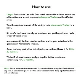 Kerala Ayurveda Mahamasha Thailam 200 ML