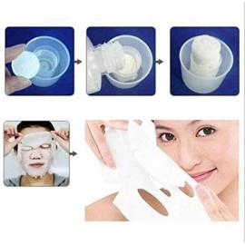 eSkube Compressed Facial Face Mask Sheet - Pack of 50