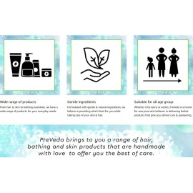 PreVeda Khadi Reetha Shikakai Shampoo - 210ml