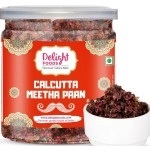 Delight Foods Premium Calcutta Meetha Paan without Supari (300g)