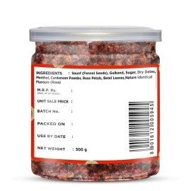 Delight Foods Premium Calcutta Meetha Paan without Supari (300g)