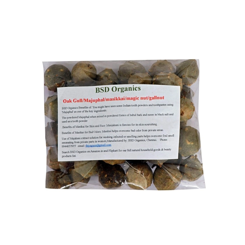BSD Organics Oak Gull/Majuphal/masikkai/magic nut/gallnut - 25 G
