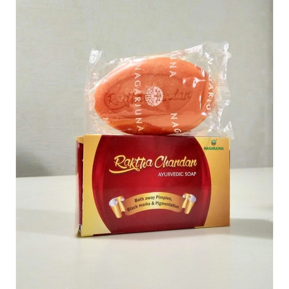 Nagarjuna Raktha Chandan Soap (Pack of 10)