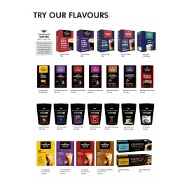 COLOMBIAN BREW COFFEE Pure Instant Sachets, Pack of 180