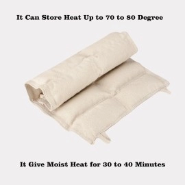 Tycoon Physio Solutions Standard Steam & Moist Heat Pack (10-12) - Therapeutic Pain Relief & Muscle Relaxation