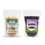 Thanjai Natural Almond Gum Badam Pisin Badam Gum Best First Quality Pure 100% 250 Grams and get This Basil Seeds/Sabja Seeds 100grams