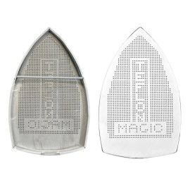 Zenith Pack of 2 Teflon Ironing Shoes - ES-300L Big Size | Fits Silver Star & OW-BOOS ES-300L Steam Irons | Non-Stick Surface for Smooth Gliding | Protects Fabric & Soleplate from Heat & Residue