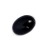 Reiki Crystal Products Natural Black Onyx Gemstone 11.25 Ratti Black Onyx Oval Shape Loose Gemstone for Ring, Pendant Cabochons Unisex (Color : Black)