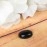 Reiki Crystal Products Natural Black Onyx Gemstone 11.25 Ratti Black Onyx Oval Shape Loose Gemstone for Ring, Pendant Cabochons Unisex (Color : Black)