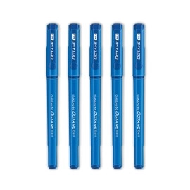 Classmate Octane- Blue Ball Pens (pack Of 5) | Smooth & Fast Writing Ball Pens | Comfortable To Hold & Write| School & Office Stationery| Work From Home Essentials