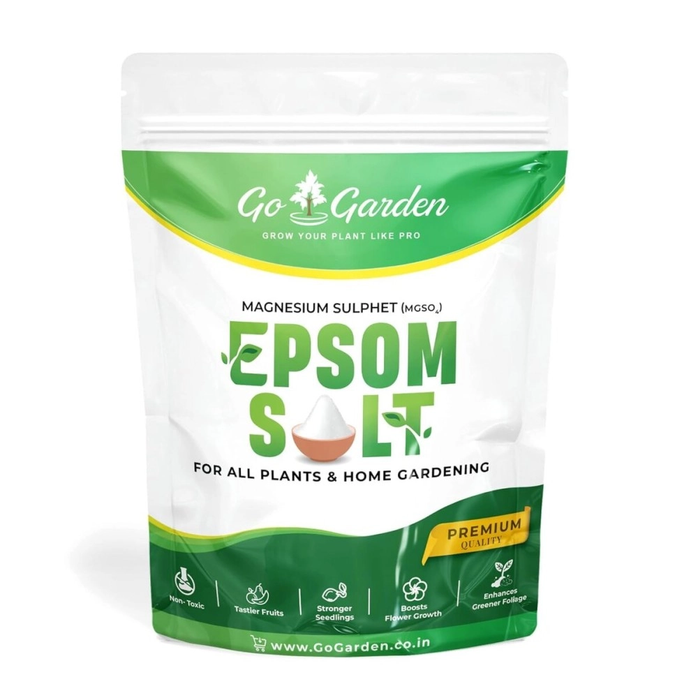 Go Garden Epsom Salt Magnesium Sulphate For Plant Growth - 450 Gms, Powder