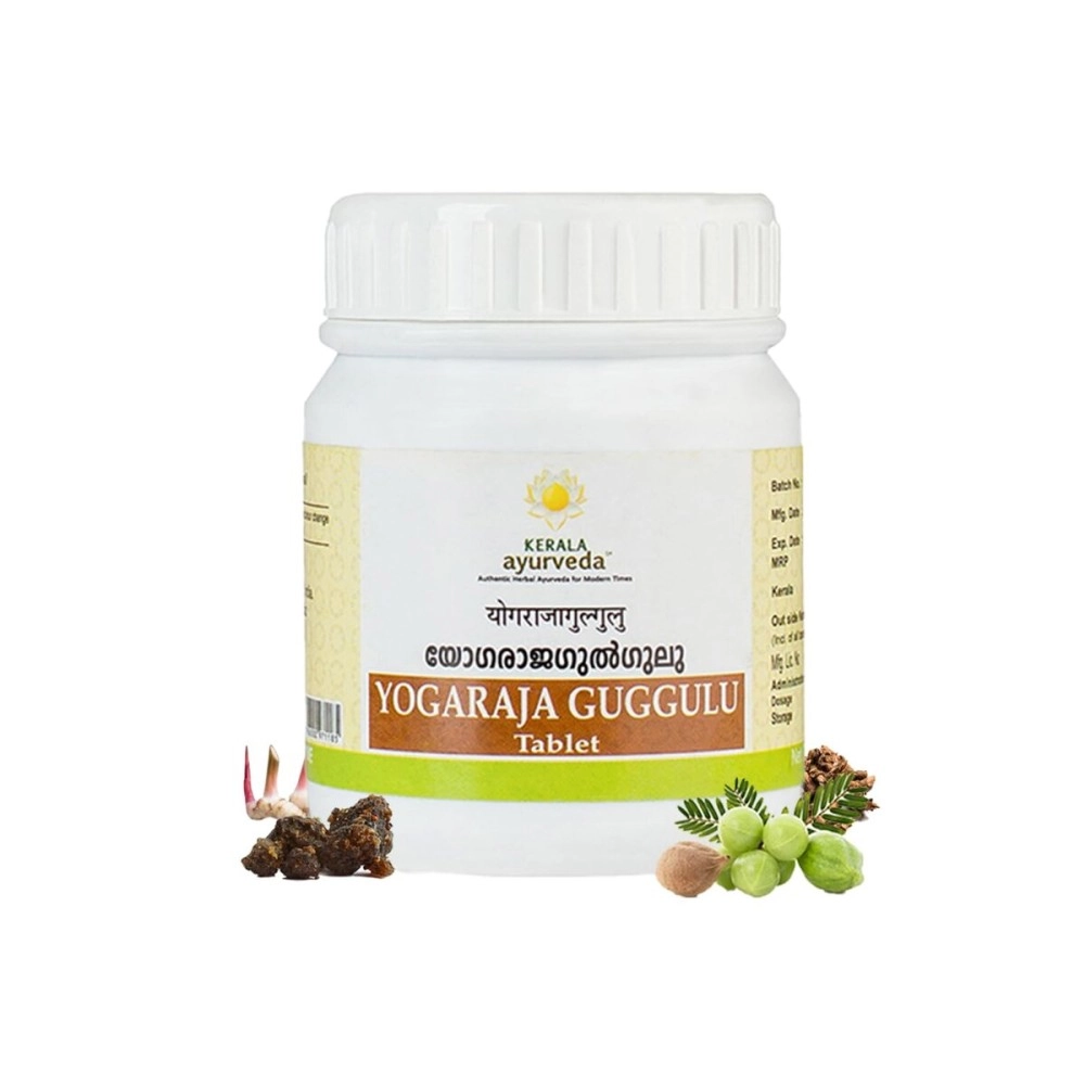 KERALA ayurveda - Yogaraja Gulgulu Tablet 50 Nos