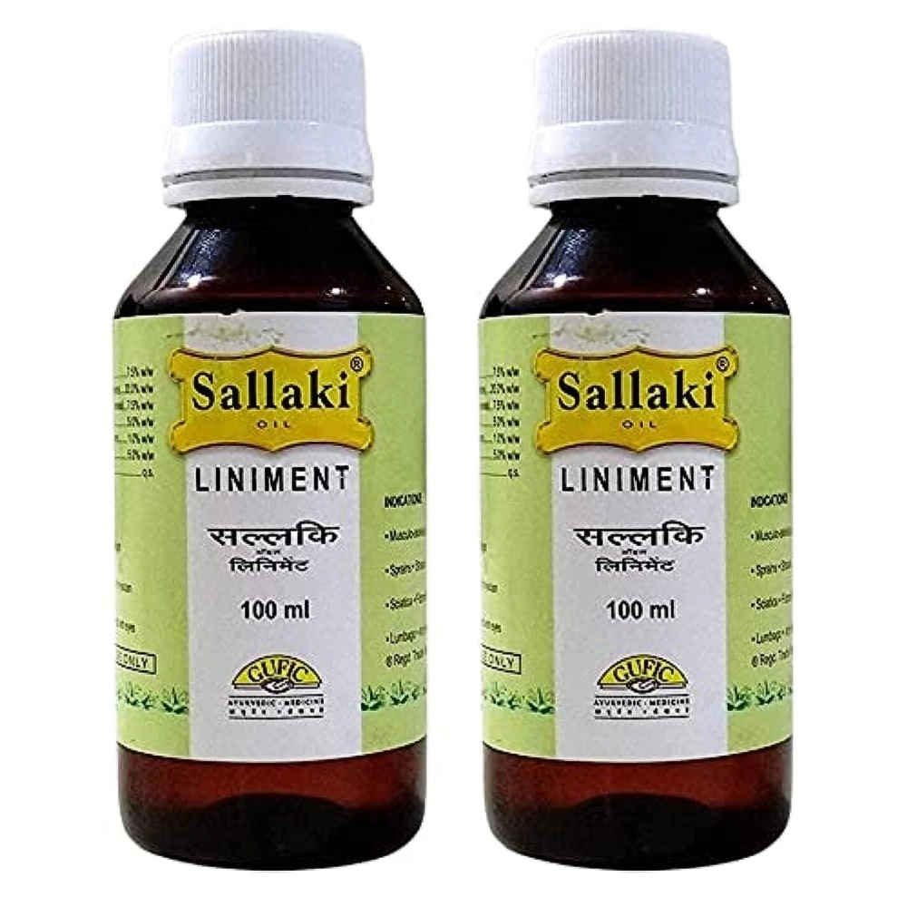 Gufic Sallaki Liniment (100 ml) (Pack of 2)