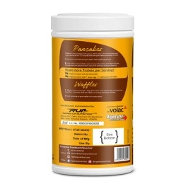 Ripped Up Nutrition Protein Pancake Mix (500gm), For Men And Women, Made With Whey Protien, Versatile Baking Mix, No Added Sugar, Protien, Healthy Breakfast, Natural, Vegan, Vegetarian, Gym, Athletes