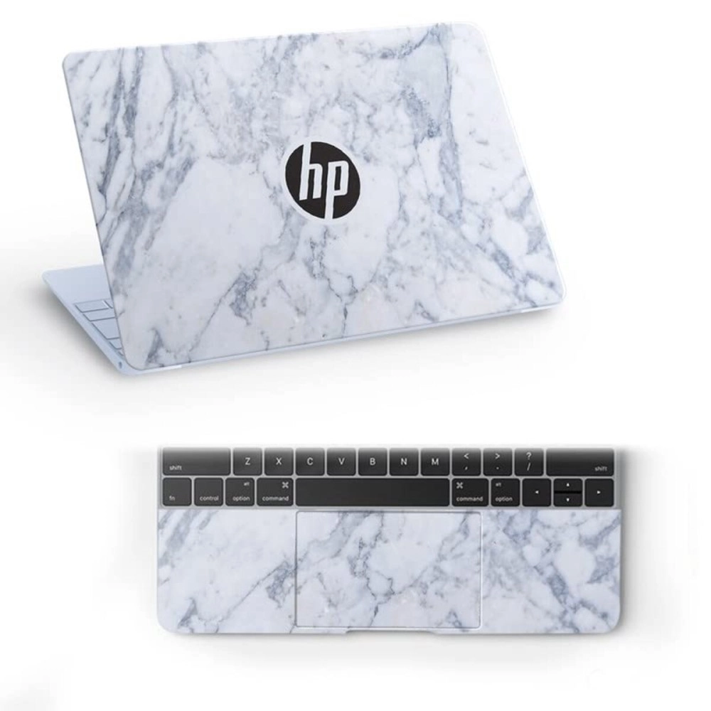 Galaxsia Marble D4 Vinyl Laptop Skin/Sticker/Cover/Decal Compatible for 15.6 Inches Hp Laptop Or Notebook.