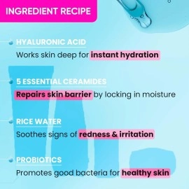 Dot & Key Hydrating Hyaluronic Acid Serum With Vitamin C + E | For Plump, Glowing Skin | Face Serum for Dry Skin, Oily & Normal Skin | With Ceramide & Acai Berry | 30ml