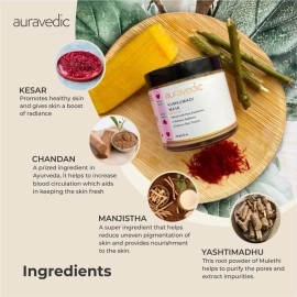 Auravedic Kumkumadi Face Mask, 100g
