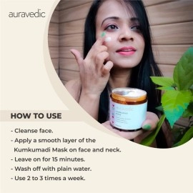 Auravedic Kumkumadi Face Mask, 100g